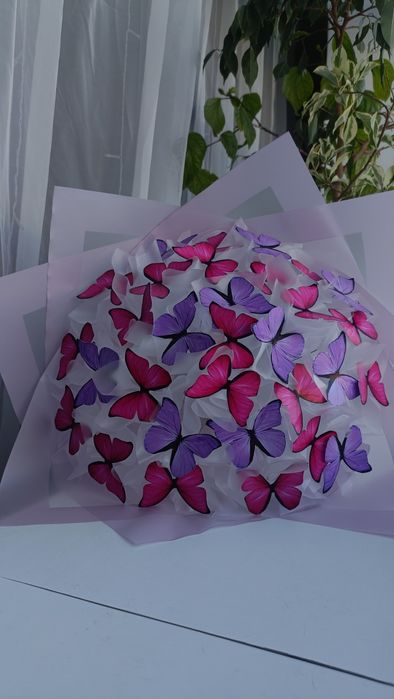 Букет из бабочек