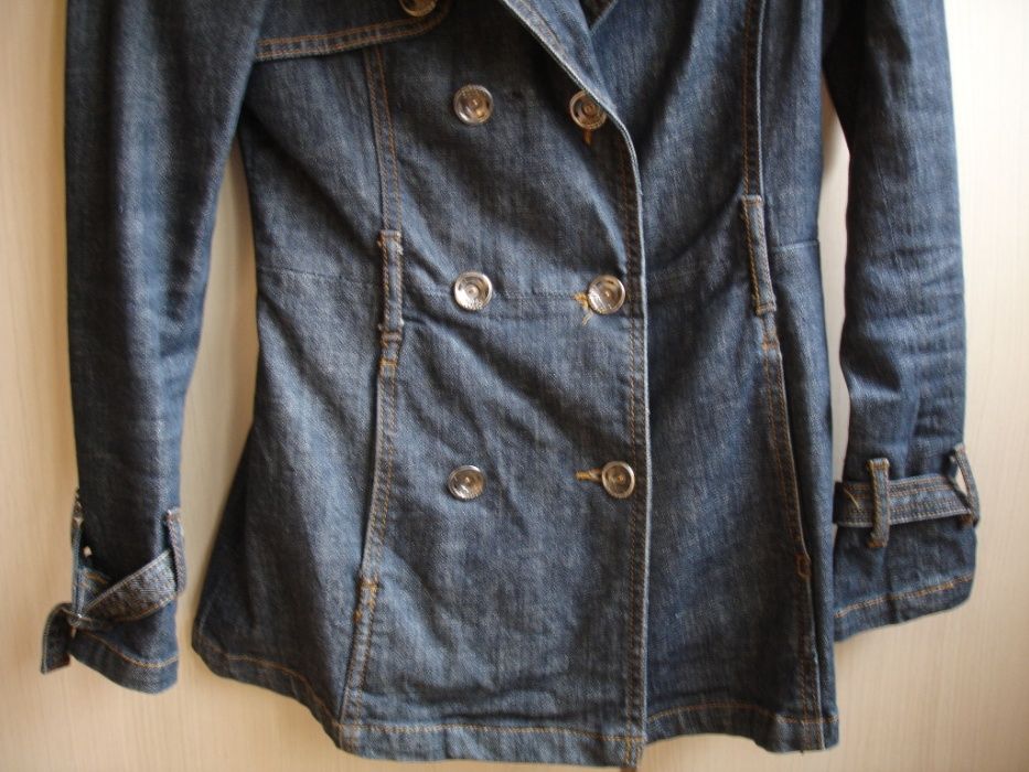 Дамско дънково яке размер S