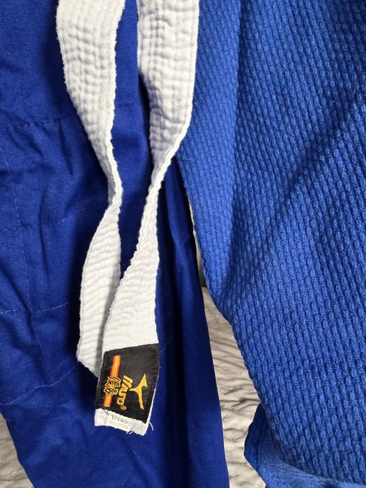Кимоно для дзюдо Mizuno синий 140см