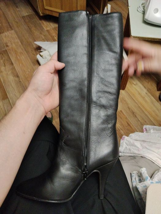 Новые винтажные сапоги