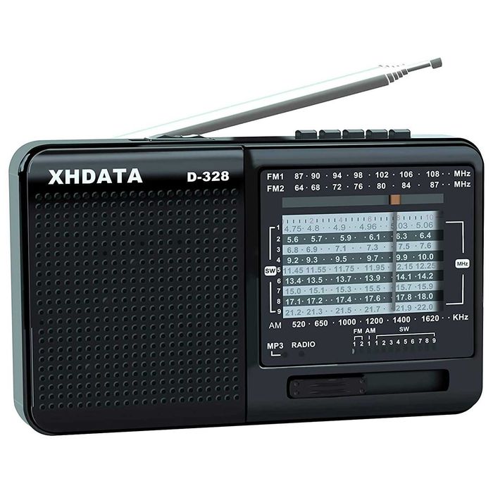 XHDATA D-328 DSP MP3 Player FM/AM/SW 12 Band радиоприемник
