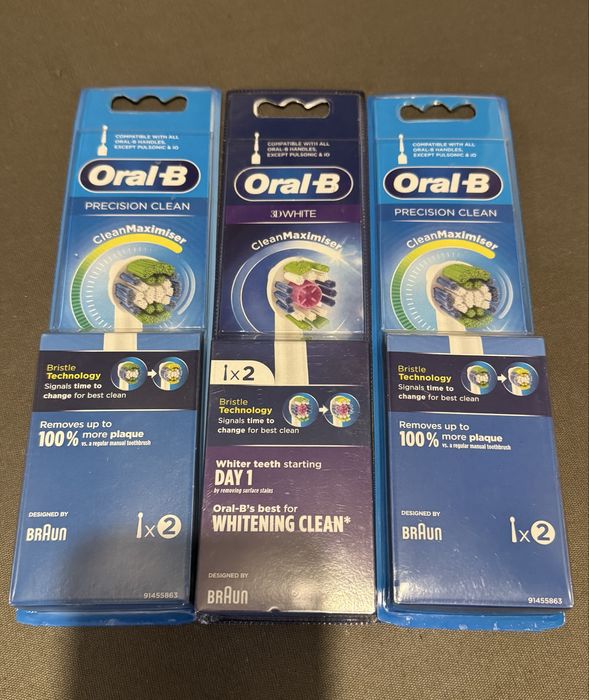 Резервни глави за електрическа четка Oral B