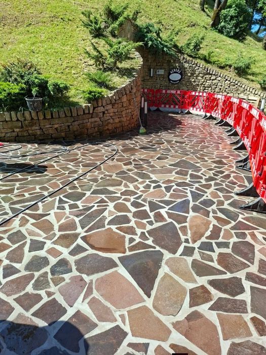 Piatră naturală de munte de Grecia.