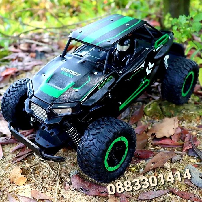 Офроуд джип с дистанционно управление Син, Зелен