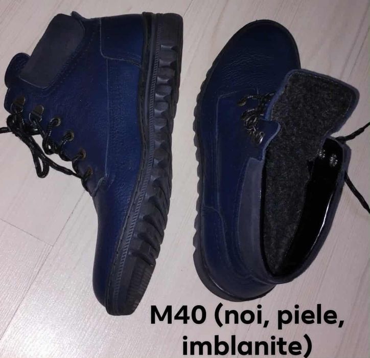 Ghetute noi imblanite din piele m40