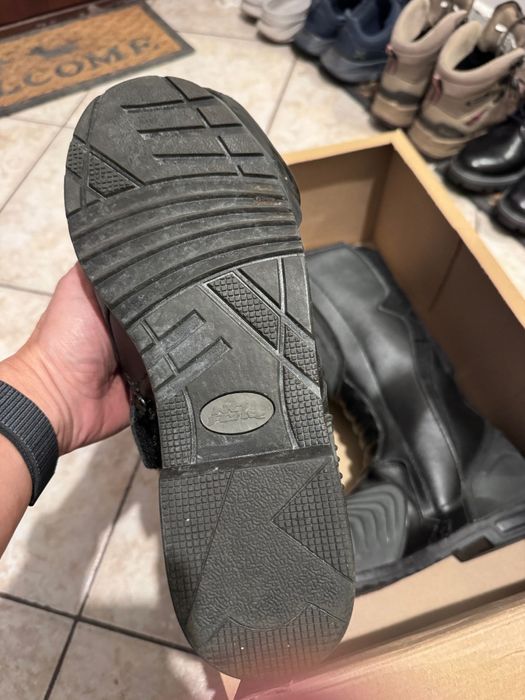 Cizme piele motocicleta No Fear marimea 41 protectii picioare m