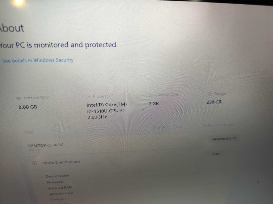 Laptop gaming ieftin Lenovo G70, I7 gen4, 8Gb RAM, ssd240, pv dedicata