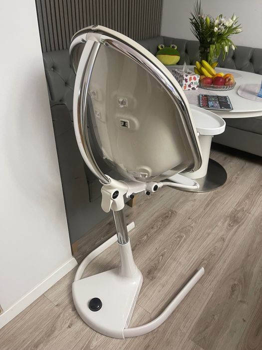 Scaun de masa de copii Mima Moon Silver 6-36 luni la 1800 lei