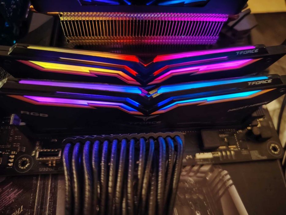 Рам памет Team T-Force Night Hawk Black 16GB (2x8GB) DDR4 3200MHz