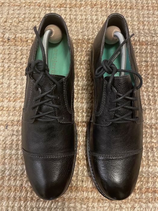 Pantofi piele negri Bedstu 45 (Goodyear welt)