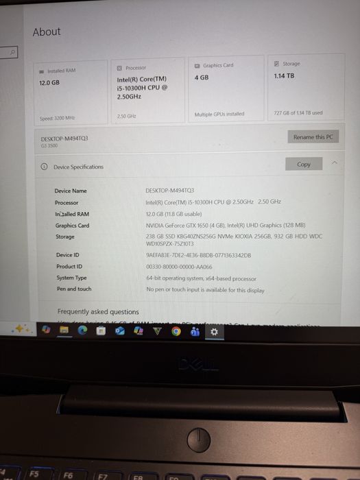 Laptop Dell Gaming