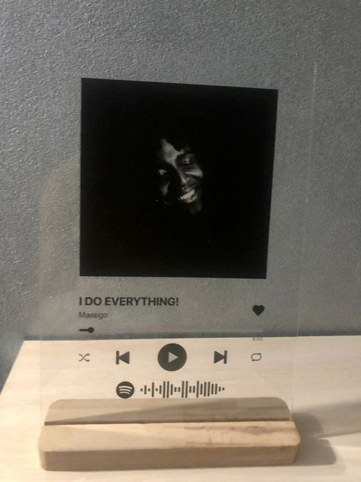 Трек-постер – отличный подарок близким!