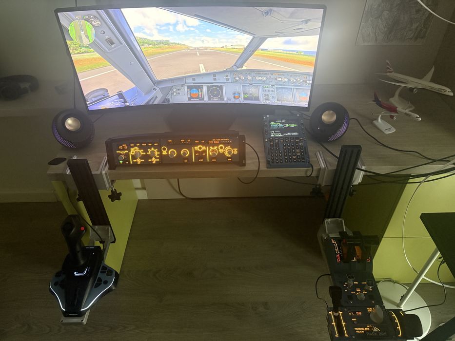Flight Sim Airbus WinWing/WinCtrl Full Cockpit