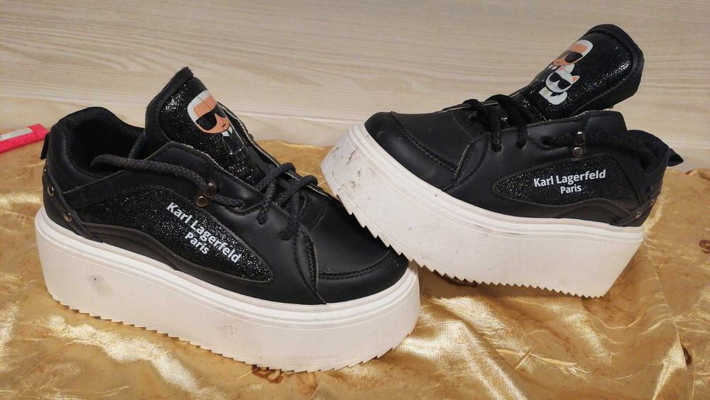 Karl Lagerfeld Дамски маратонки , сникърси , обувки , 37 номер