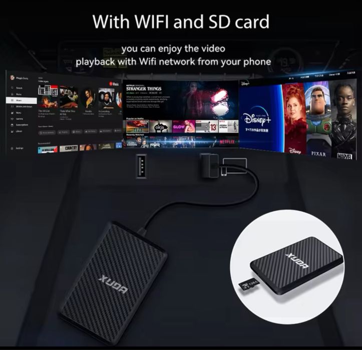 Smart Al Box Android Auto Wireless CarPlay Adapter Youtube Netflix