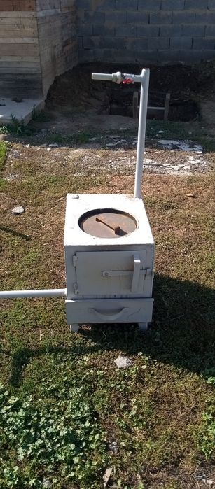 Печь на твердом топливе