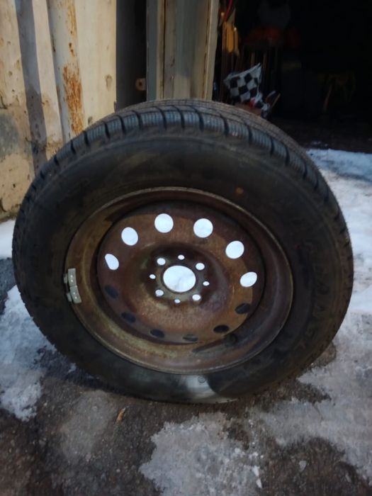 Шыны с диском для приоры