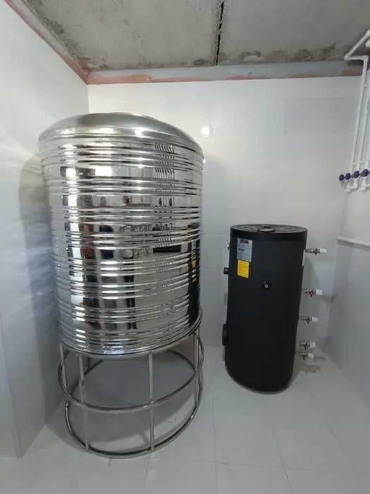 Эко бочка (Ёмкост, бак) для воды из нержавейка марки 304 с подставкой