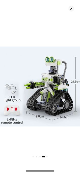 Set constructie Robot Inteligent cu aplicatie si consola, nou sigilat