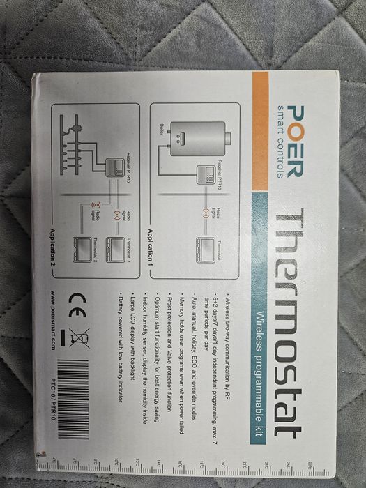 Продавам смарт безжичен термостат POER