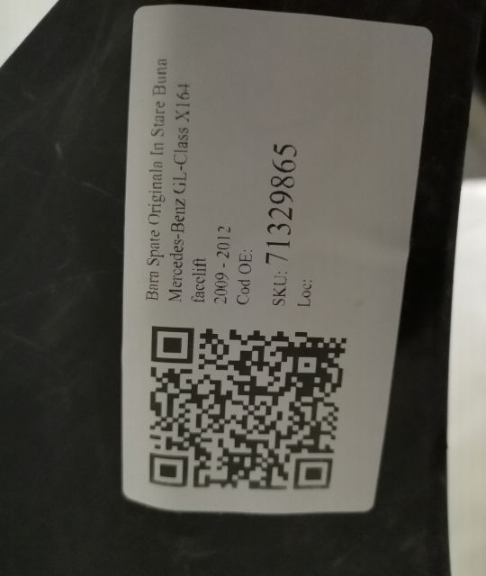 Bara Spate Originala In Stare Buna Mercedes-Benz ML W164 2005 2006 200