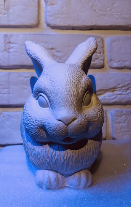 Копилка из гипса