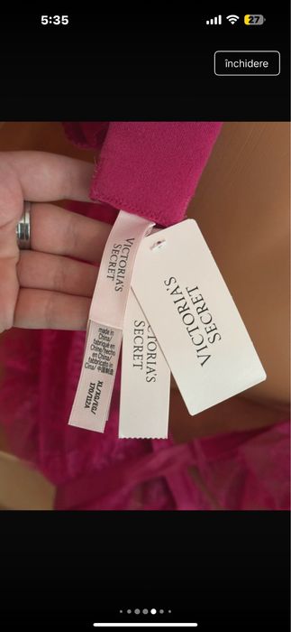 Victoria’s Secret Șorț Wicked din dantelă set 2 piese
