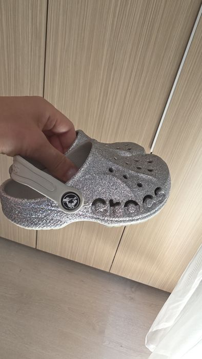 Crocs C9 ( 26/27) cu sclipici