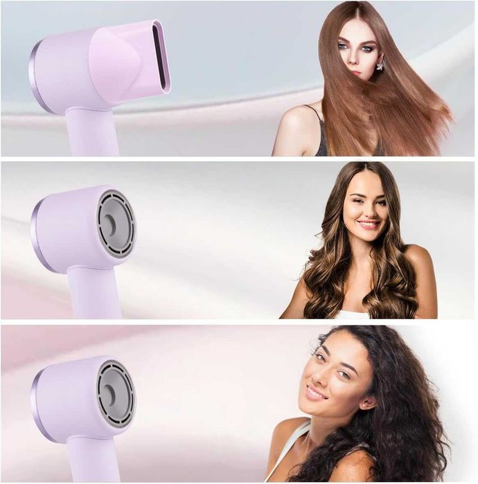 Сешоар Ninsetinsoe, професионален йонен с 3 скорости, 110 000 об./мин.