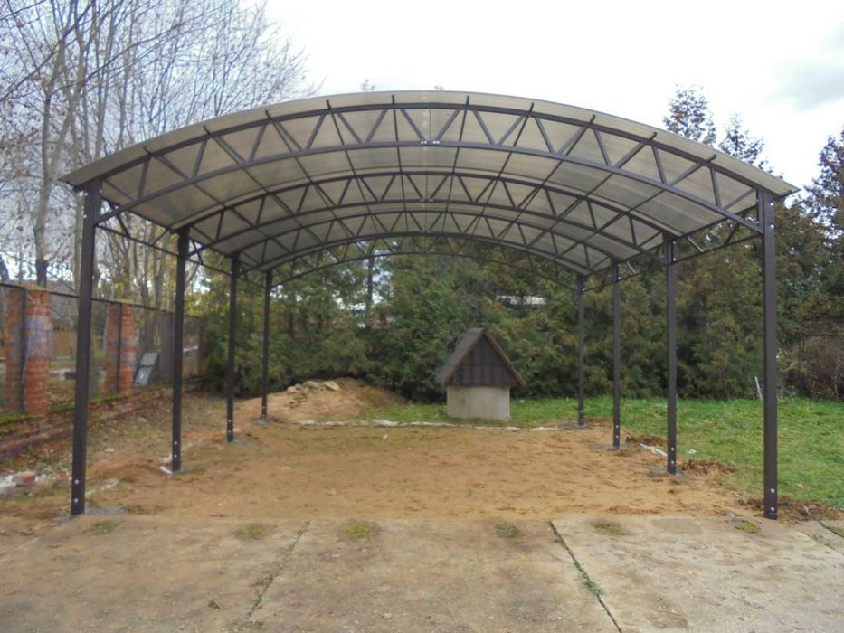 Сотовый поликарбонат Woggel бронза 10мм, в рассрочку и с монтажом!