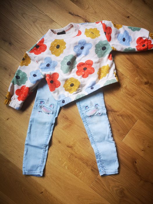 Суичър Monoprix и дънки H&M