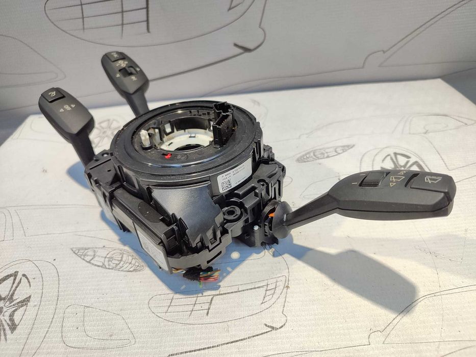 Ansamblu manete comenzi volan + spiră BMW Seria 3 E92 E93 61319123040 2013 / [2005-2014] / (5A3)