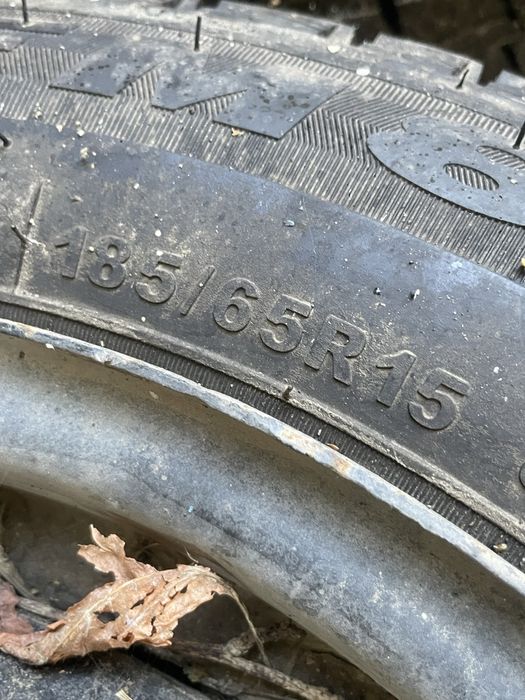 185/65 15 липучка зима
