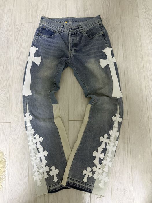 Vand blugi chrome hearts X gallery dept