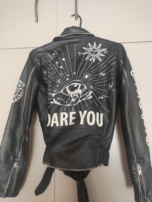 Дамско кожено яке