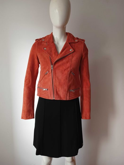 Geacă de piele naturala Maje