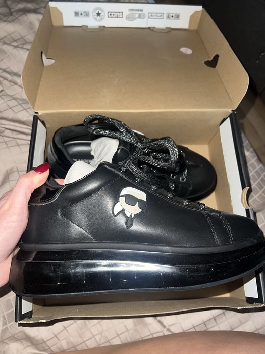 Черни обувки Karl lagerfeld