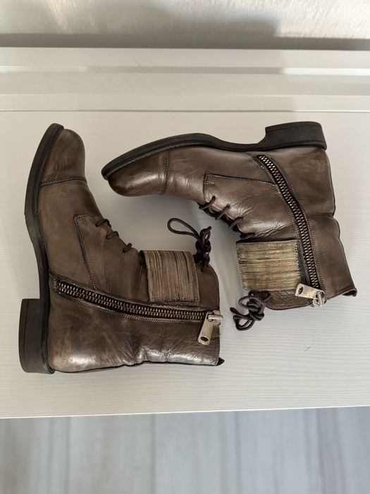 Ghete de piele Enzo Bertini 37/24 cm