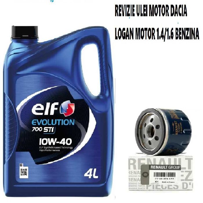 Revizie ulei motor Dacia Logan
