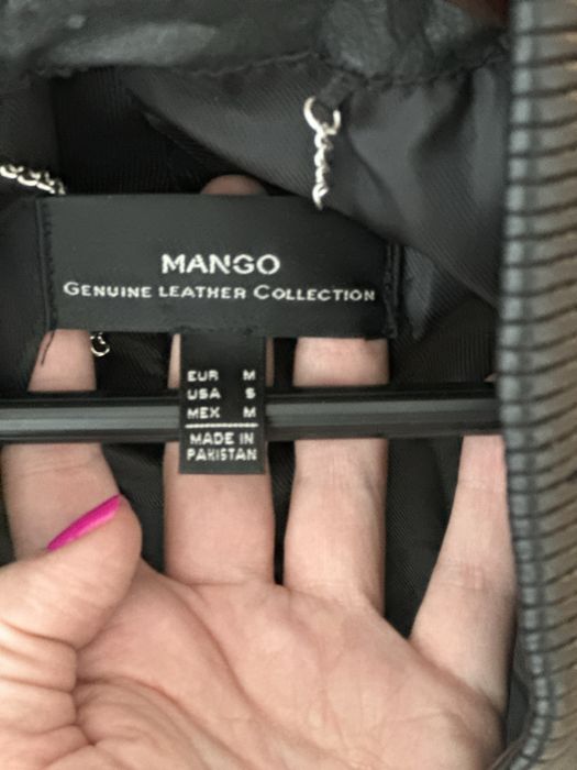 Vand geaca piele mango