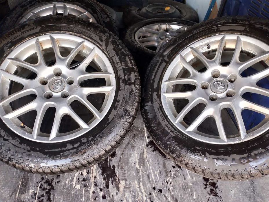 4 бр джанти с зимни гуми. ЛЕКСУС, ТОЙОТА, МАЗДА
