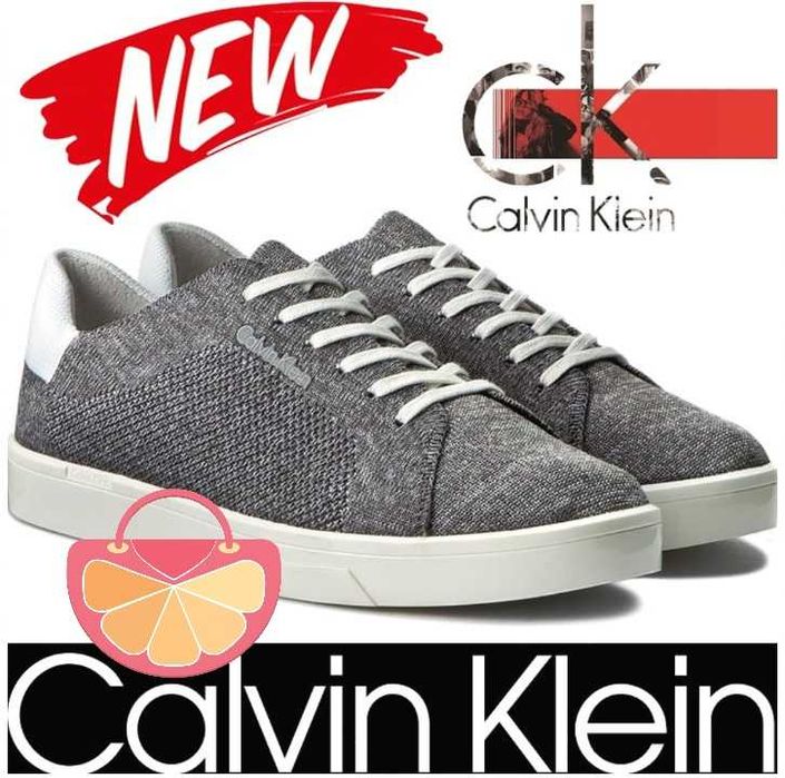%ПРОМО% CALVIN KLEIN № 37 до 40 – Дамски кецове с мрежест ефект нови