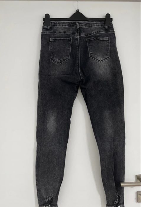 Blugi dama gri skinny marimea M