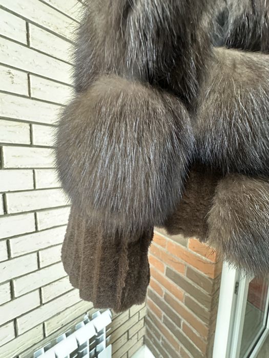 Шуба из баргузинского соболя