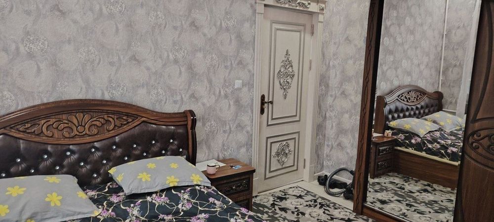 Тезда- 3 хонали 2 каватда жойлашган квартира сотилади умумий майдони 7