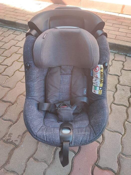 Scaun copii auto rotativ maxi cosi axissfix rearfacing nu cybex recaro