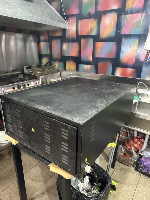 Пицца печ 4 пиццалық  1 метрлік