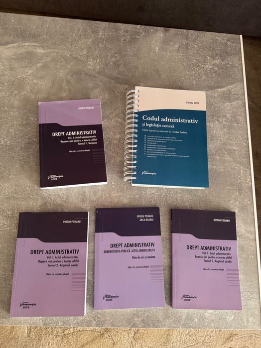 Manuale Facultatea de drept UBB Cluj anul I (pachet 13 carti)