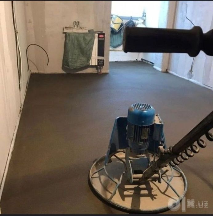 Пол сухой стяжка