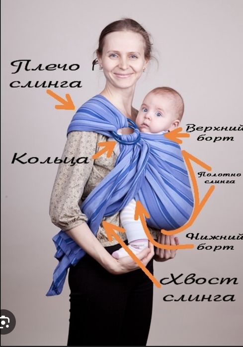 Продам слинг с кольцами от Слингомама